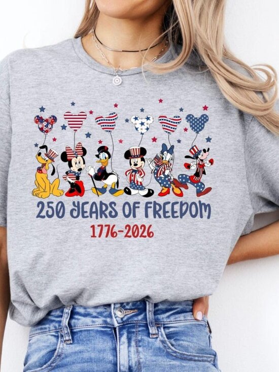 Tops - 250th Anniversary Shirt, Micke and Friends 250 Years Tee
